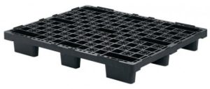 paleta plastikowa ażurowa ABR - P1 czarna